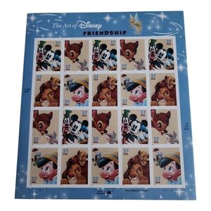 The‎ Art of Disney Friendship US Postage Stamps Celebration Collectible